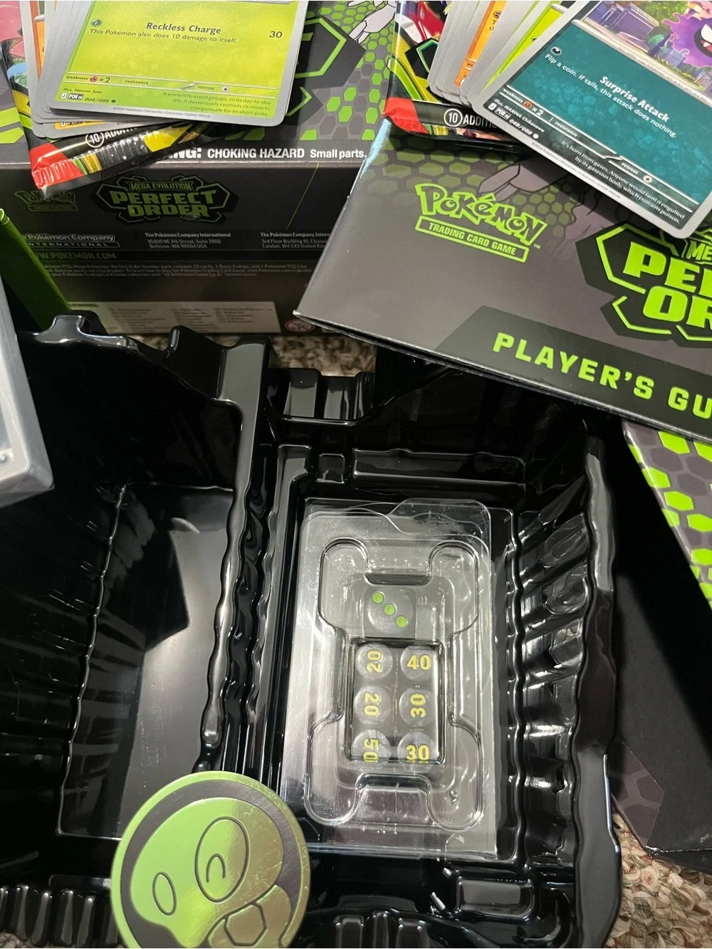 OPENED Pokémon ETB perfect order